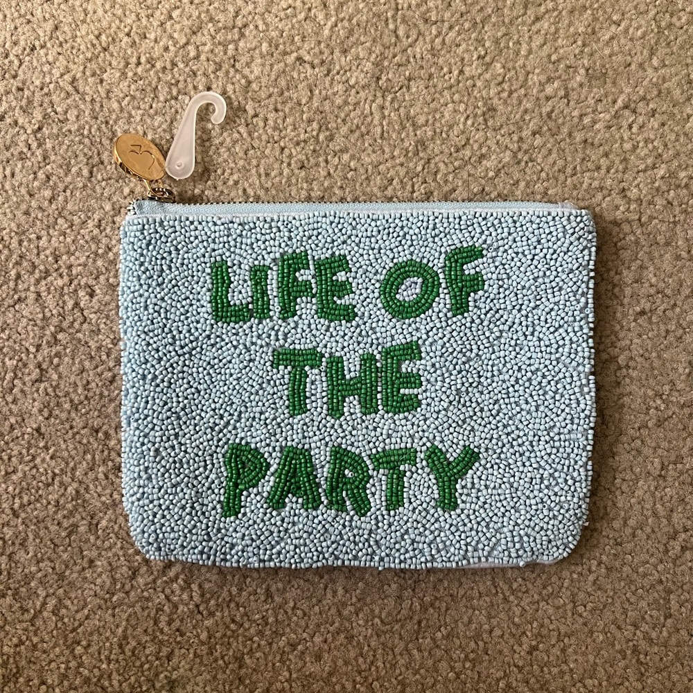 NWOT Kate Spade x Target beaded clutch